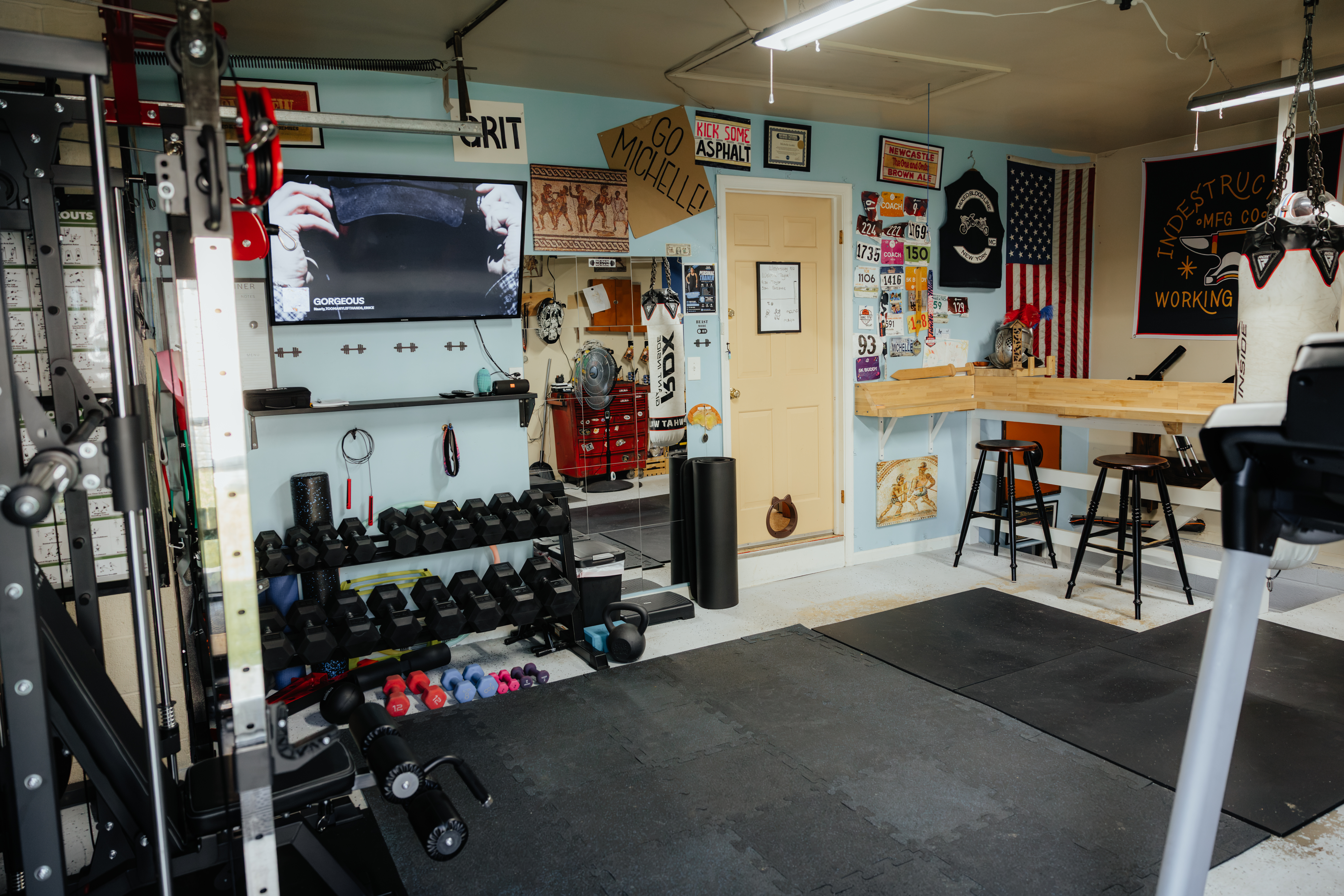 Personal training gym
