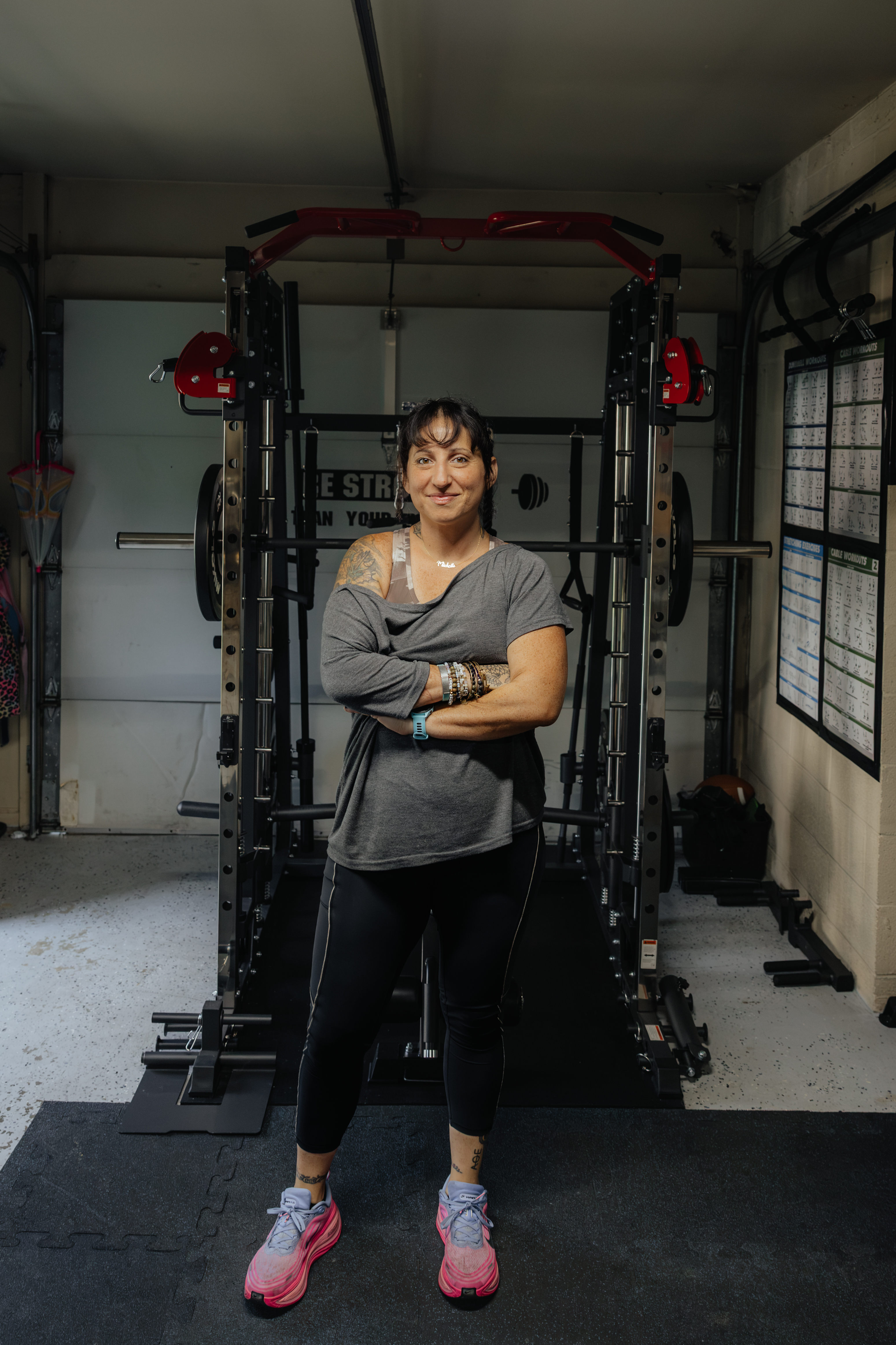 Michelle, owner of Rize Above Fitness